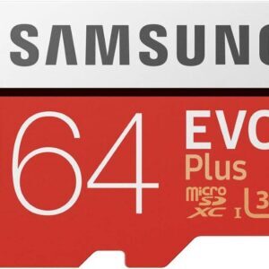 Samsung 64GB EVO Plus Micro SDXC Memory Card with Adapter MB-MC64GA/CN
